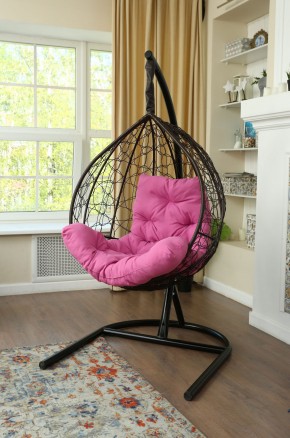 Подвесное кресло Бароло (коричневый/розовый) в Ялуторовске - yalutorovsk.mebel24.online | фото