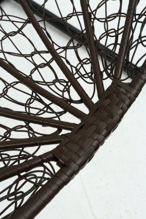 Подвесное кресло-кокон Бароло (коричневый/черный) в Ялуторовске - yalutorovsk.mebel24.online | фото 11