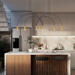 Подвесной светильник Imperiumloft Arc Gold ARC01 в Ялуторовске - yalutorovsk.mebel24.online | фото 4