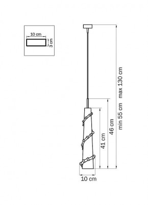 Подвесной светильник Lightstar Petalo 804310 в Ялуторовске - yalutorovsk.mebel24.online | фото 4