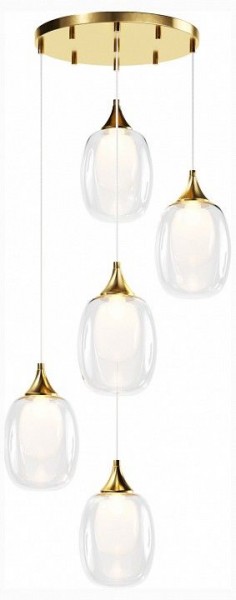 Подвесной светильник Maytoni Aura MOD016PL-05BS в Ялуторовске - yalutorovsk.mebel24.online | фото