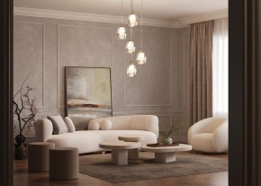Подвесной светильник Maytoni Aura MOD016PL-05BS в Ялуторовске - yalutorovsk.mebel24.online | фото 4