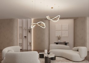 Подвесной светильник Maytoni Oasis MOD289PL-L44BS3K в Ялуторовске - yalutorovsk.mebel24.online | фото 5