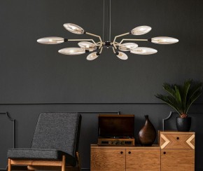Подвесной светильник Maytoni Ventura MOD012CL-12G в Ялуторовске - yalutorovsk.mebel24.online | фото 5