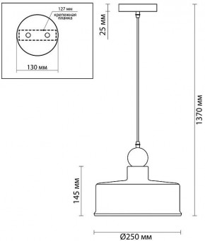 Подвесной светильник Odeon Light Bolli 4088/1 в Ялуторовске - yalutorovsk.mebel24.online | фото 6