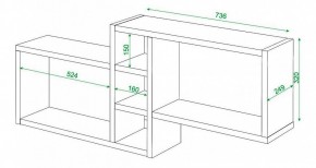 Полка книжная Домино ПК-20 в Ялуторовске - yalutorovsk.mebel24.online | фото 3