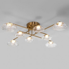 Потолочная люстра Eurosvet Ripple 50389 LED латунь в Ялуторовске - yalutorovsk.mebel24.online | фото
