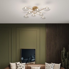 Потолочная люстра Eurosvet Ripple 50389 LED латунь в Ялуторовске - yalutorovsk.mebel24.online | фото 4