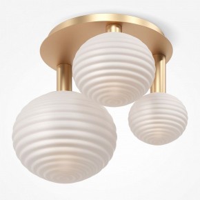Потолочная люстра Maytoni Halo MOD268CL-03G в Ялуторовске - yalutorovsk.mebel24.online | фото 2