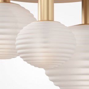 Потолочная люстра Maytoni Halo MOD268CL-03G в Ялуторовске - yalutorovsk.mebel24.online | фото 5