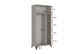 РИЧ Шкаф двухдверный в Ялуторовске - yalutorovsk.mebel24.online | фото 3