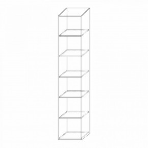 Шкаф 450 с зеркальным фасадом Марсель в Ялуторовске - yalutorovsk.mebel24.online | фото 10
