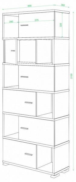 Шкаф комбинированный Домино СБ-30/6 в Ялуторовске - yalutorovsk.mebel24.online | фото 3