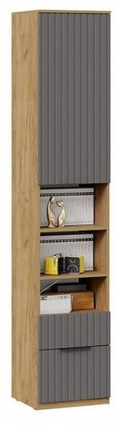 Шкаф комбинированный Хилтон Исп. 2 в Ялуторовске - yalutorovsk.mebel24.online | фото 4