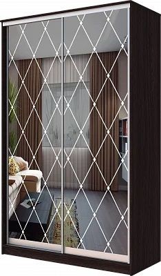 Шкаф-купе ХИТ 23-4-14-66 РОМБ БОЛЬШОЙ в Ялуторовске - yalutorovsk.mebel24.online | фото