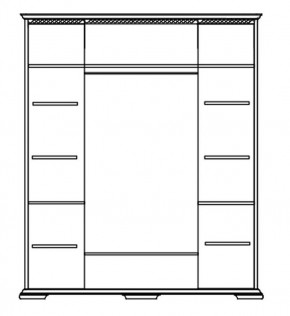Шкаф Лика с зеркалом (ММ 137-01/04) в Ялуторовске - yalutorovsk.mebel24.online | фото 4