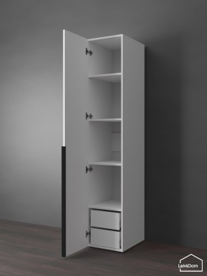 Шкаф Linnea MHR-1-3 2050х400х510 (Белый-М 11.1.2) в Ялуторовске - yalutorovsk.mebel24.online | фото 5