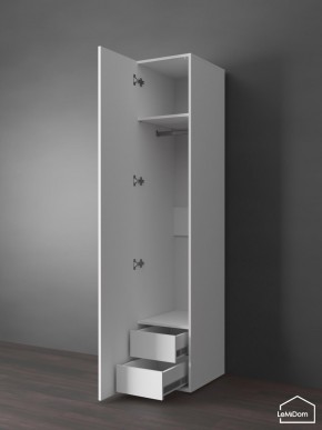 Шкаф Linnea MHR-1PO-3 2050х400х510 (Белый-М 11.1.1) в Ялуторовске - yalutorovsk.mebel24.online | фото 5