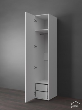 Шкаф Linnea MHR-1PO-3 2050х400х510 (Белый-М 11.1.2) в Ялуторовске - yalutorovsk.mebel24.online | фото 4