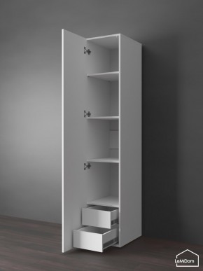 Шкаф Linnea MHR-1PO-4 2050х400х510 (Белый-М 11.1.2) в Ялуторовске - yalutorovsk.mebel24.online | фото 4