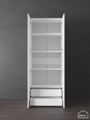 Шкаф Linnea MHR-2PO-4 2050х800х510 (Белый-М 11.1.2) в Ялуторовске - yalutorovsk.mebel24.online | фото 6