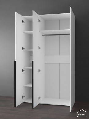 Шкаф Linnea MHR-3-1 2050х1200х510 (Белый-М 11.1.2) в Ялуторовске - yalutorovsk.mebel24.online | фото 5