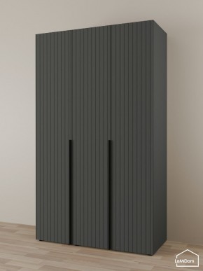 Шкаф Linnea MHR-3-1 2050х1200х510 (Графит-М 11.1.25) в Ялуторовске - yalutorovsk.mebel24.online | фото 1