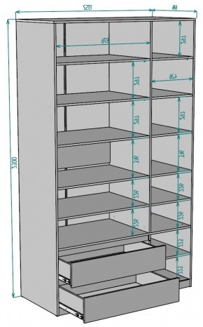 Шкаф Мальта H219 в Ялуторовске - yalutorovsk.mebel24.online | фото 2