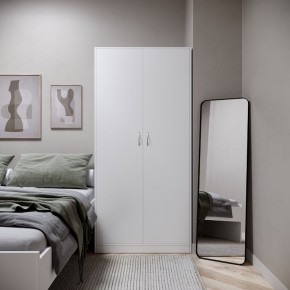 Шкаф ОРИОН двухдверный, цвет белый в Ялуторовске - yalutorovsk.mebel24.online | фото 4