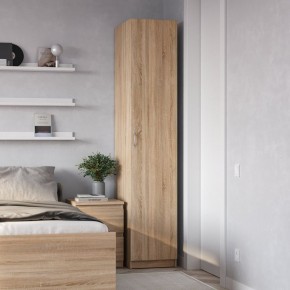 Шкаф ПЕГАС однодверный, цвет Дуб Сонома в Ялуторовске - yalutorovsk.mebel24.online | фото 4