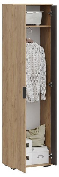 Шкаф платяной Эвита в Ялуторовске - yalutorovsk.mebel24.online | фото 3