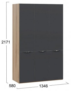 Шкаф платяной Глосс СМ-319.07.431 в Ялуторовске - yalutorovsk.mebel24.online | фото 4