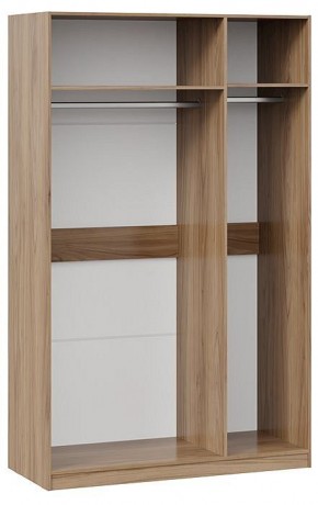 Шкаф платяной Глосс СМ-319.07.432 в Ялуторовске - yalutorovsk.mebel24.online | фото 2