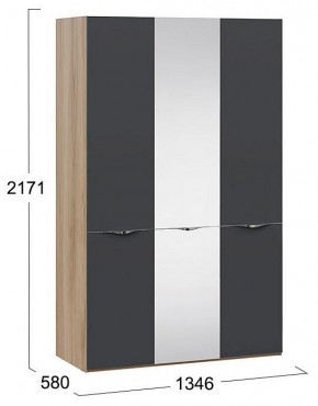 Шкаф платяной Глосс СМ-319.07.432 в Ялуторовске - yalutorovsk.mebel24.online | фото 4