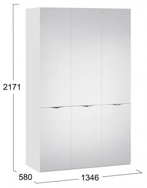 Шкаф платяной Глосс СМ-319.07.433 в Ялуторовске - yalutorovsk.mebel24.online | фото 4