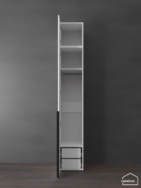 Шкаф с антресолью Linnea MHR-1A-3 2450х400х510 (Белый-М 11.1.2) в Ялуторовске - yalutorovsk.mebel24.online | фото 5
