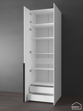 Шкаф с антресолью Linnea MHR-2A-4 2450х800х510 (Белый-М 11.1.2) в Ялуторовске - yalutorovsk.mebel24.online | фото 5