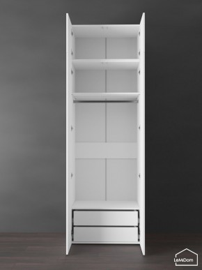 Шкаф с антресолью Linnea MHR-2POA-3 2450х800х510 (Белый-М 11.1.2) в Ялуторовске - yalutorovsk.mebel24.online | фото 5