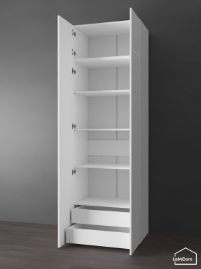 Шкаф с антресолью Linnea MHR-2POA-4 2450х800х510 (Белый-М 11.1.2) в Ялуторовске - yalutorovsk.mebel24.online | фото 5