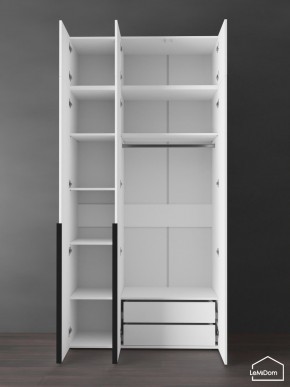 Шкаф с антресолью Linnea MHR-3A-2 2450х1200х510 (Белый-М 11.1.1) в Ялуторовске - yalutorovsk.mebel24.online | фото 6