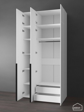 Шкаф с антресолью Linnea MHR-3A-2 2450х1200х510 (Белый-М 11.1.2) в Ялуторовске - yalutorovsk.mebel24.online | фото 5