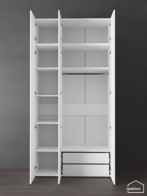Шкаф с антресолью Linnea MHR-3POA-2 2450х1200х510 (Белый-М 11.1.1) в Ялуторовске - yalutorovsk.mebel24.online | фото 6