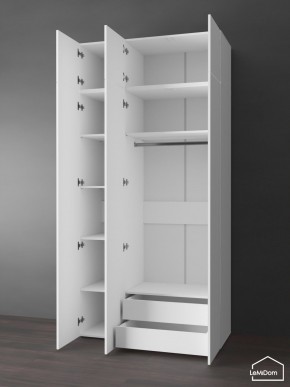 Шкаф с антресолью Linnea MHR-3POA-2 2450х1200х510 (Белый-М 11.1.2) в Ялуторовске - yalutorovsk.mebel24.online | фото 5
