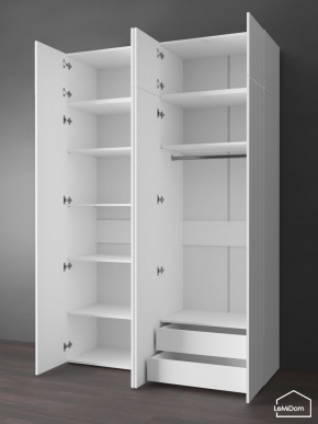 Шкаф с антресолью Linnea MHR-4POA-2 2450х1600х510 (Белый-М 11.1.1) в Ялуторовске - yalutorovsk.mebel24.online | фото 6