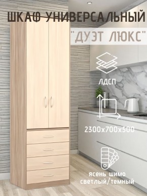 Шкаф универсальный Дуэт Люкс в Ялуторовске - yalutorovsk.mebel24.online | фото 5