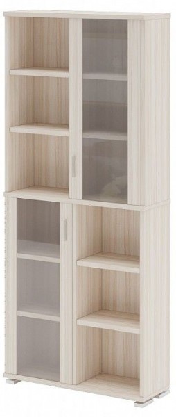 Шкаф-витрина Домино ПУ-30-2-ФС в Ялуторовске - yalutorovsk.mebel24.online | фото 2