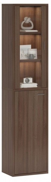 Шкаф-витрина Домино СУ(ш1в2)+1ФГ+1ФС в Ялуторовске - yalutorovsk.mebel24.online | фото 2