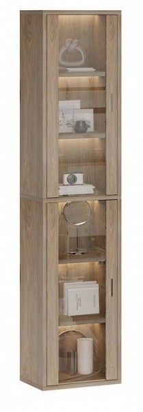 Шкаф-витрина Домино СУ(ш1в2)+2ФС в Ялуторовске - yalutorovsk.mebel24.online | фото 2