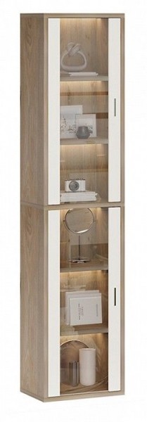 Шкаф-витрина Домино СУ(ш1в2)+2ФС в Ялуторовске - yalutorovsk.mebel24.online | фото 2