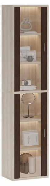 Шкаф-витрина Домино СУ(ш1в2)+2ФС в Ялуторовске - yalutorovsk.mebel24.online | фото 2